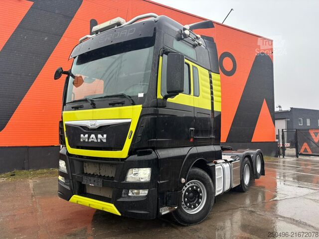 Standaard trekker MAN TGX 28.480 6x2 XXL CAB / INTARDER / DOUBLE BOGIE