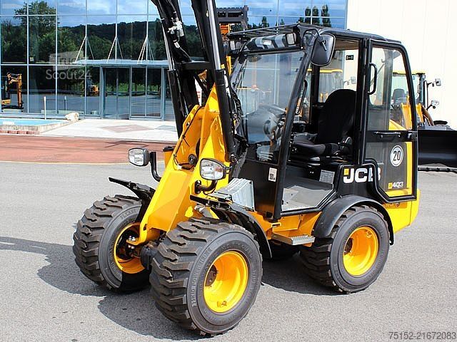 Hjullastare JCB 403 Smart Power Kabine - SUPER Preis-Leistung
