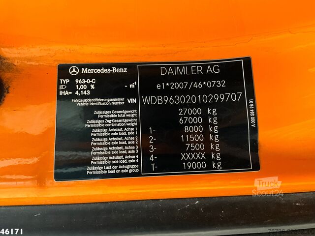  Mercedes-Benz Actros 2546 Euro 6 Kroll Combi kolkenzuiger