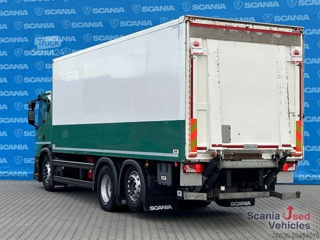Vrachtwagen met bakwagen Scania P 320 B6x2*4NB RETARDER FULL AIR 8T 7.2x2.5x2.35M