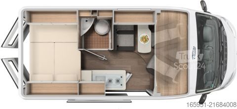 Camping-car Carado CV 540 VFLOW