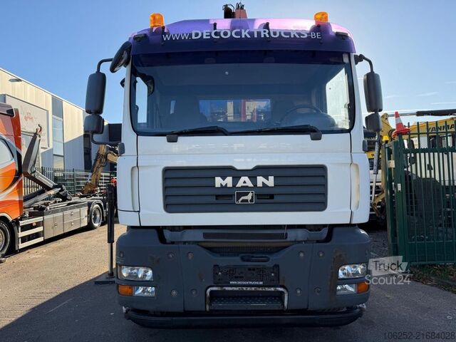 Volquete con grúa MAN TGA 18.320 4X2 TIPPER EURO 4 + CRANE PALFINGER ...