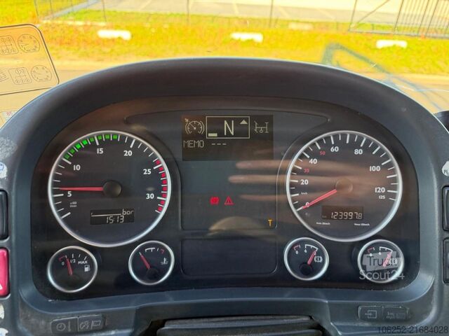 Volquete con grúa MAN TGA 18.320 4X2 TIPPER EURO 4 + CRANE PALFINGER ...