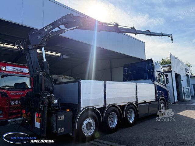 Πλατφόρμα φόρτωσης Scania R650 V8 NGS HIAB 288 EP-5 Hipro, 8x4, Euro 6