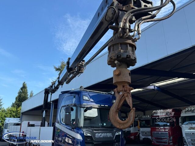 Lastauslautta Scania R650 V8 NGS HIAB 288 EP-5 Hipro, 8x4, Euro 6