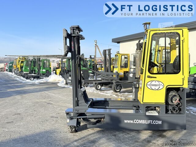 τετραπλής κατεύθυνσης περονοφόρο όχημα Combilift C3000 GAS DUPLEX PLATFORM 1500 FREE LIFT