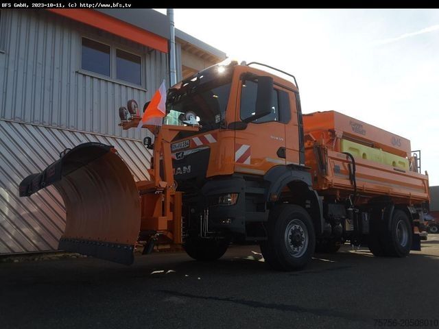 Tipper truck MAN TGS (TG3) 18.510 4x4 BL CH Winterdienst, Kipper