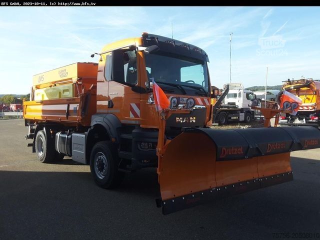 Tipper truck MAN TGS (TG3) 18.510 4x4 BL CH Winterdienst, Kipper