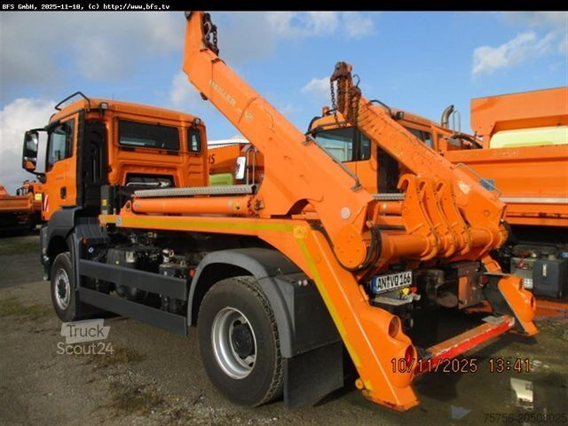 Kippers vrachtauto MAN TGS 18.460 4x4 BL WiDi, AK12