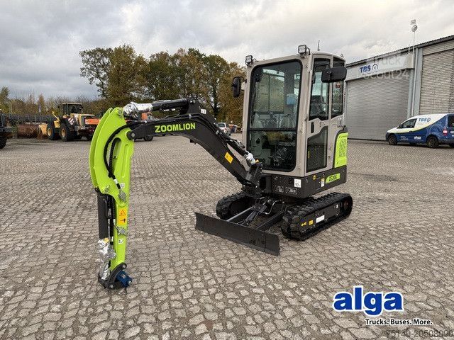 Mini bager  Zoomlion ZE20G, Greifer-u. Hammerhydr., Klima,CE