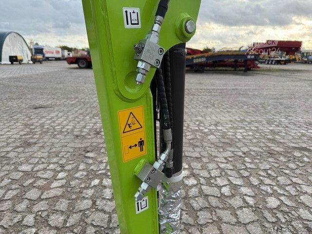 Mini bager  Zoomlion ZE20G, Greifer-u. Hammerhydr., Klima,CE