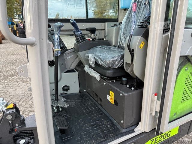 Minibagr  Zoomlion ZE20G, Greifer-u. Hammerhydr., Klima,CE
