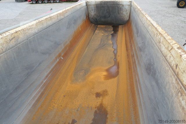 Semi-remorque benne SCHMITZ CARGOBULL SKI 24 SL 7.2, Stahl, 26m³, Luft-Lift,Alu-Felgen