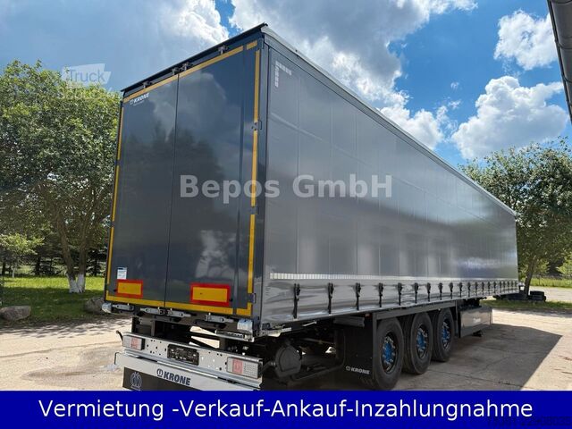 Відкритий напівпричіп з тентом KRONE Profi Liner SDP 27 ELB 4-CS-SAF-