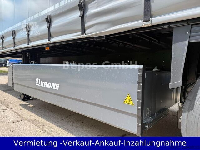 Відкритий напівпричіп з тентом KRONE Profi Liner SDP 27 ELB 4-CS-SAF-