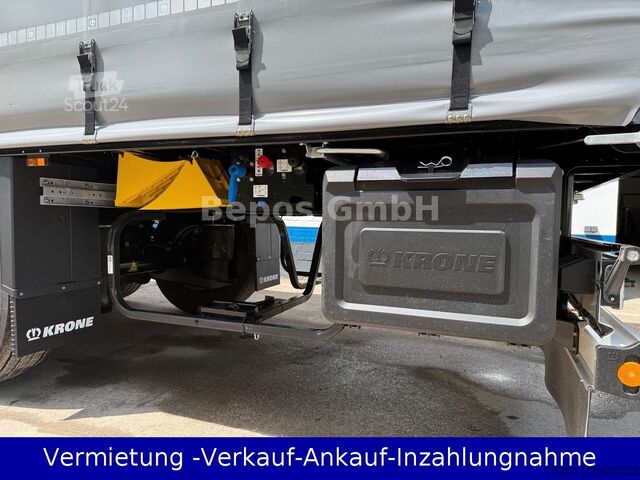 Відкритий напівпричіп з тентом KRONE Profi Liner SDP 27 ELB 4-CS-SAF-