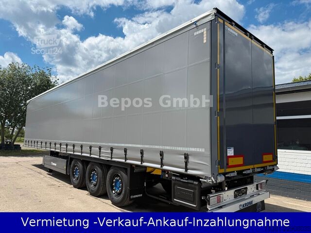 Відкритий напівпричіп з тентом KRONE Profi Liner SDP 27 ELB 4-CS-SAF-