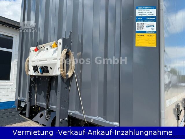 Відкритий напівпричіп з тентом KRONE Profi Liner SDP 27 ELB 4-CS-SAF-