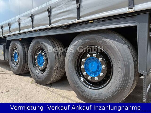Відкритий напівпричіп з тентом KRONE Profi Liner SDP 27 ELB 4-CS-SAF-