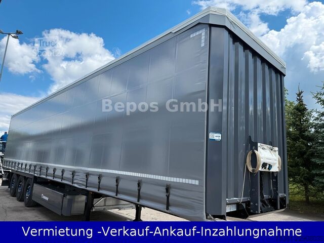 Відкритий напівпричіп з тентом KRONE Profi Liner SDP 27 ELB 4-CS-SAF-