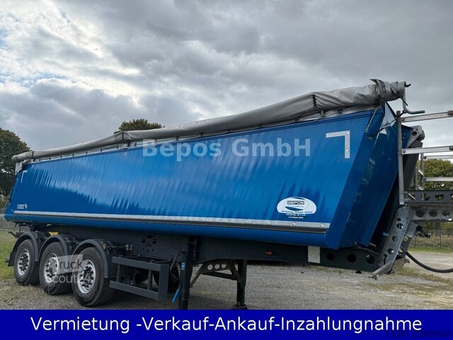 Tippsemitrailer SCHMITZ CARGOBULL SKI 24SL 8.2 - Alukasten 31m3,-Liftachse-