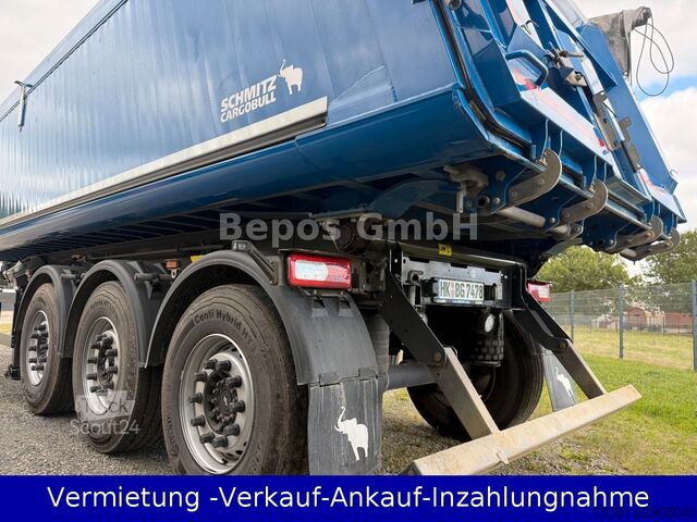 Tippsemitrailer SCHMITZ CARGOBULL SKI 24SL 8.2 - Alukasten 31m3,-Liftachse-