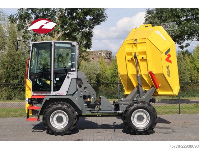 Muldenfahrzeug WACKER NEUSON DV60 | DUAL VIEW | ROTATING | AIRCO | CENTRAL LUBE
