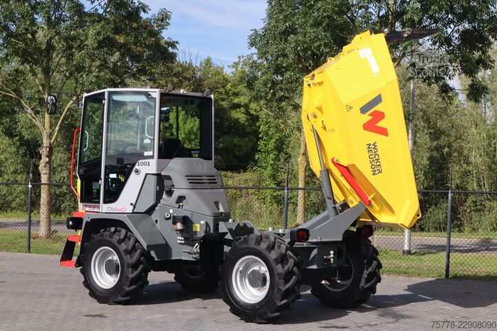 Muldenfahrzeug WACKER NEUSON DV60 | DUAL VIEW | ROTATING | AIRCO | CENTRAL LUBE