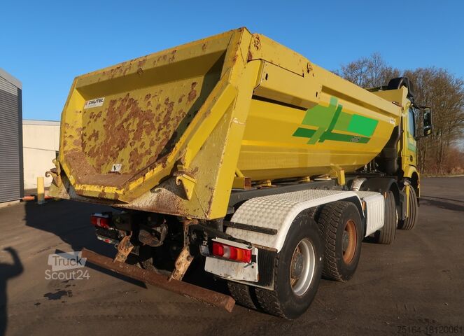 Camion à benne basculante Mercedes-Benz 3251 K 8x4 Wechselsystem