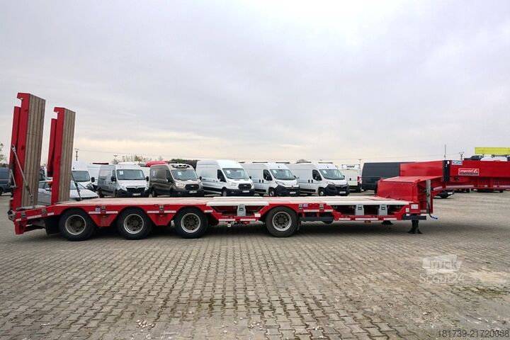 Semiremorcă cu pat joase LANGENDORF low-bed semi-trailer / 2024 / 46 t load