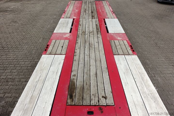 Semiremorcă cu pat joase LANGENDORF low-bed semi-trailer / 2024 / 46 t load