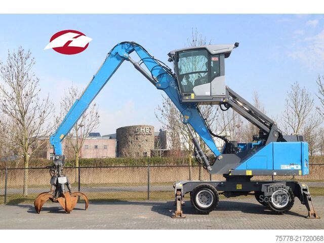 Materialumschlagmaschine Fuchs MHL 320 T4F | PEEL GRAB | UMSCHLAG | GOOD TIRES