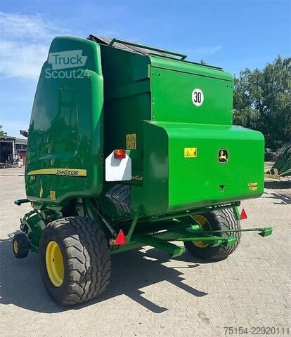 Yuvarlak balya makinesi John Deere 864