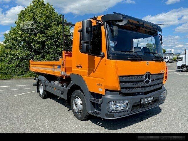 Количка за изхвърляне MERCEDES-BENZ Atego 823 K Meiller Trigenius+Klima+2xAHK+DiffSp