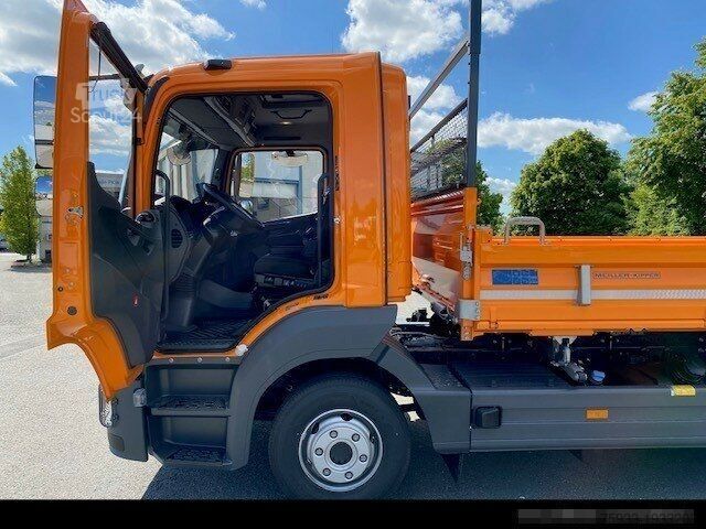 Количка за изхвърляне MERCEDES-BENZ Atego 823 K Meiller Trigenius+Klima+2xAHK+DiffSp
