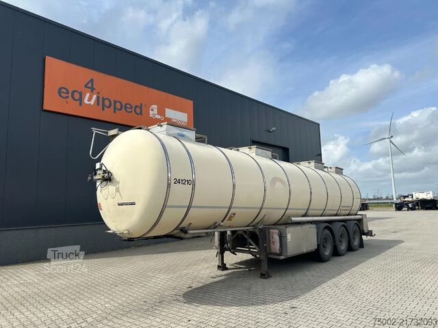 Cysterna z żywnością Feldbinder LEBENSMITTEL / LEVENSMIDDELEN / FOOD / 33.500L ...