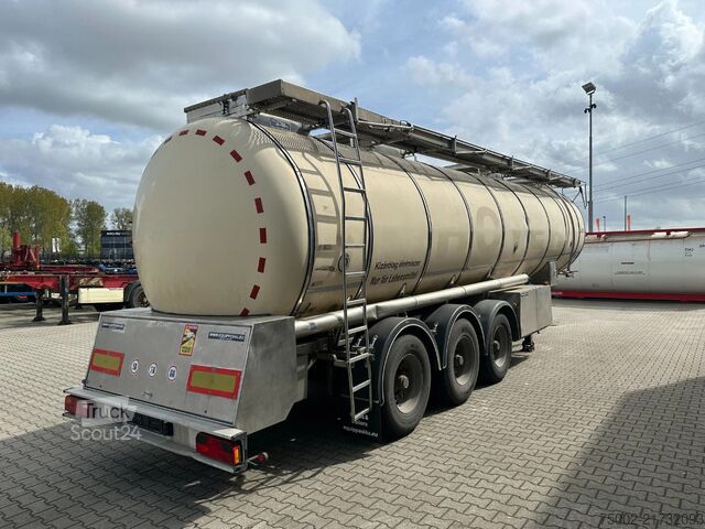 Cysterna z żywnością Feldbinder LEBENSMITTEL / LEVENSMIDDELEN / FOOD / 33.500L ...