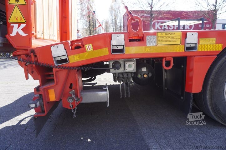 Sættevogn med fladt lad Kässbohrer LB3E low-bed semi-trailer / 2025/ 4 axl