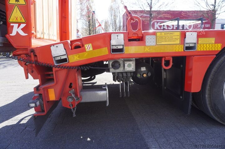 Sættevogn med fladt lad Kässbohrer LB3E low-bed semi-trailer / 2025/ 4 axl