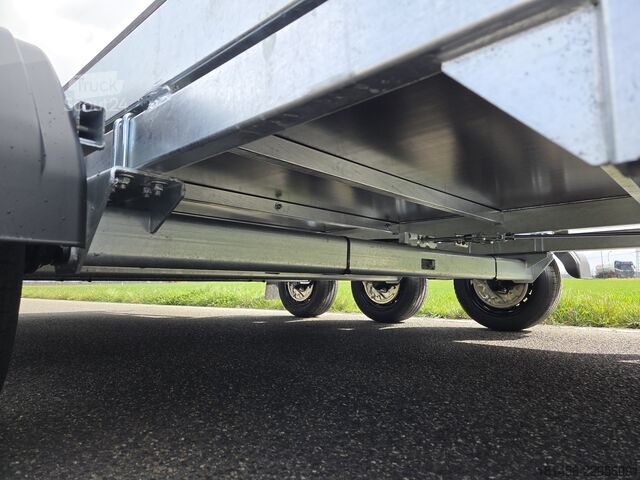 Reboque de máquinas de construção Vlemmix 20ftContainer Transport Twistlock 3500kg