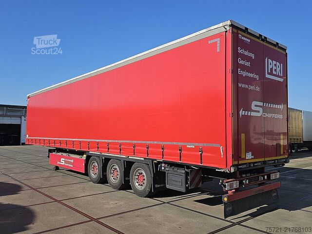 انزلاق القماش المشمع KRONE SD 2X LIFT AXLE EXTEND.