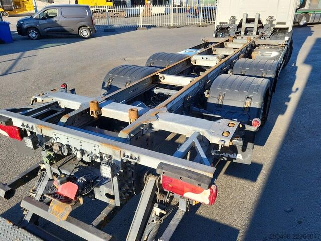 Transport de conteneurs Scania P 500 6x2*4 9 TON FRONT AXLE / RETARDER