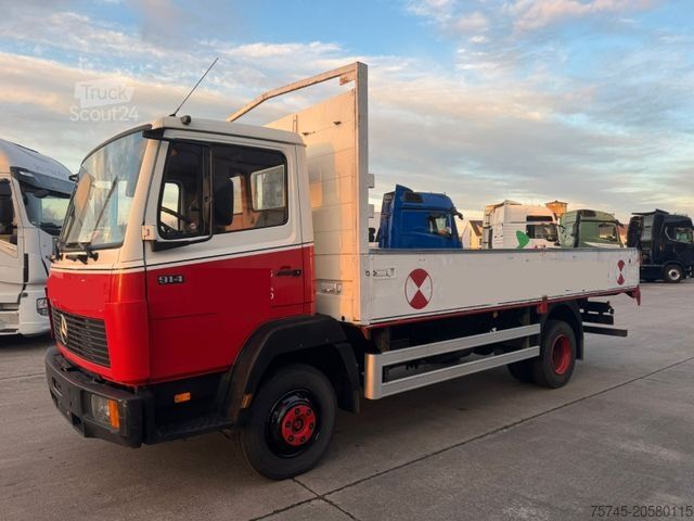 Carrinha de bebidas MERCEDES-BENZ 914 * PRITSCHE * GETRÄNKE * ORG KM*6 ZYLINDER *