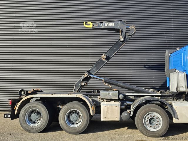  DAF CF 460 8x4 / HIAB HOOKLIFT / RETARDER / SPRING ...