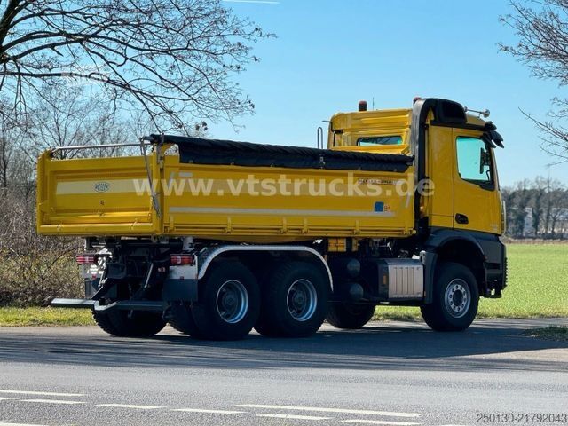 Dreiseitenkipper LKW MERCEDES-BENZ Arocs  5 2653 6x4 Meiller DSK Kipper Mirror Cam