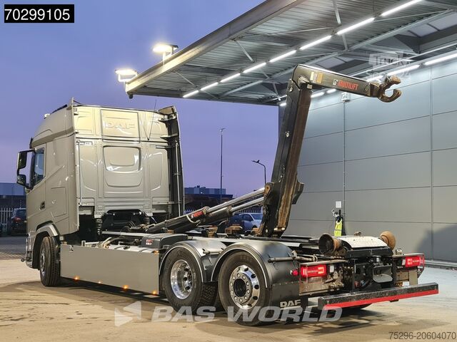 Sistema de brazo de gancho DAF XG 530 6X2 HIAB Multilift ULT21S61-WMITF Lift +...