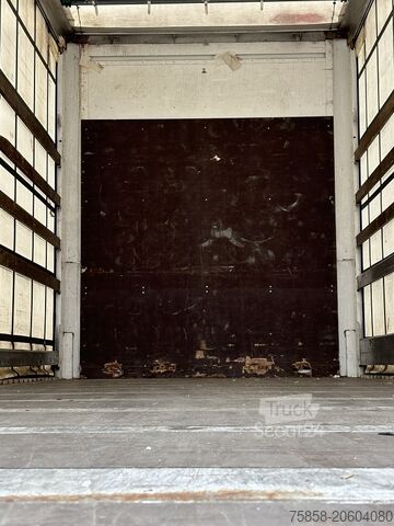 Wissellaadbak met platform & dekzeil Krone Jumbo 3m Innenhöhe Hubdach Edscha