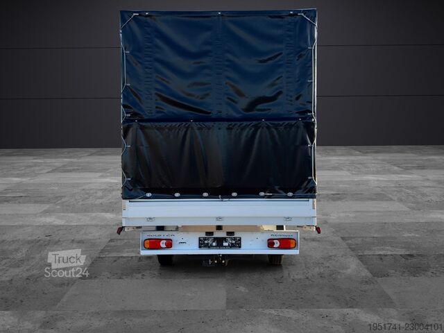 Camion bâché RENAULT Master 2x Schiebeplane Luftfederung AHK