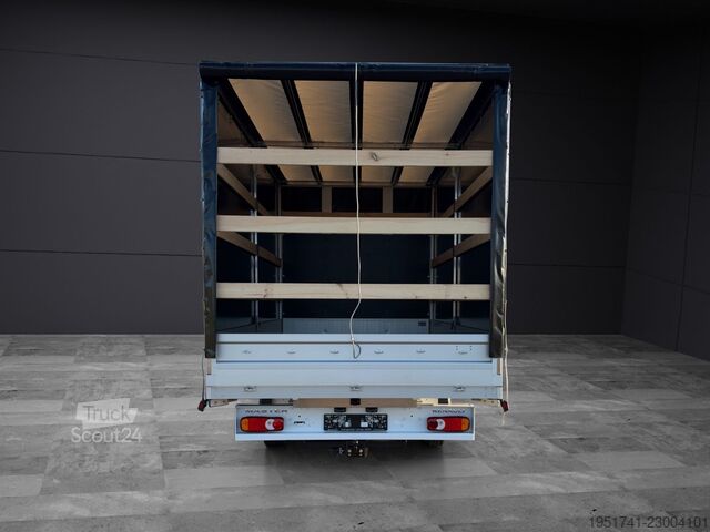 Camion bâché RENAULT Master 2x Schiebeplane Luftfederung AHK