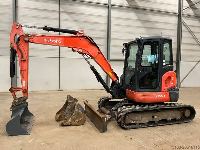 Minigraafmachine Kubota U 55-4